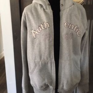 Cocoa fleece lined jacket